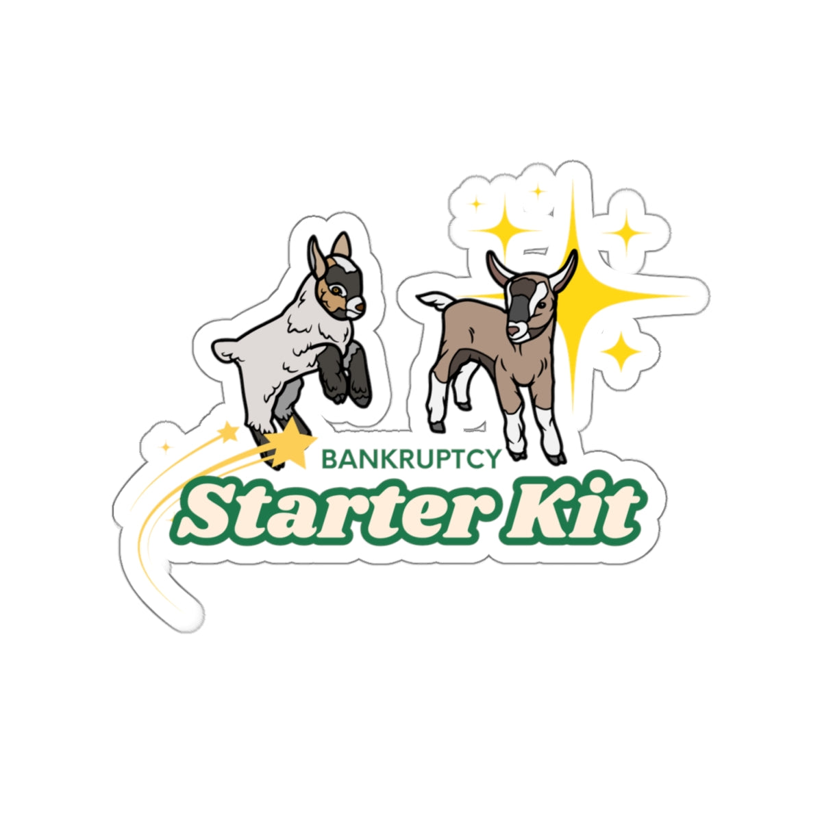 Bankruptcy Starter Kit - Stickers!