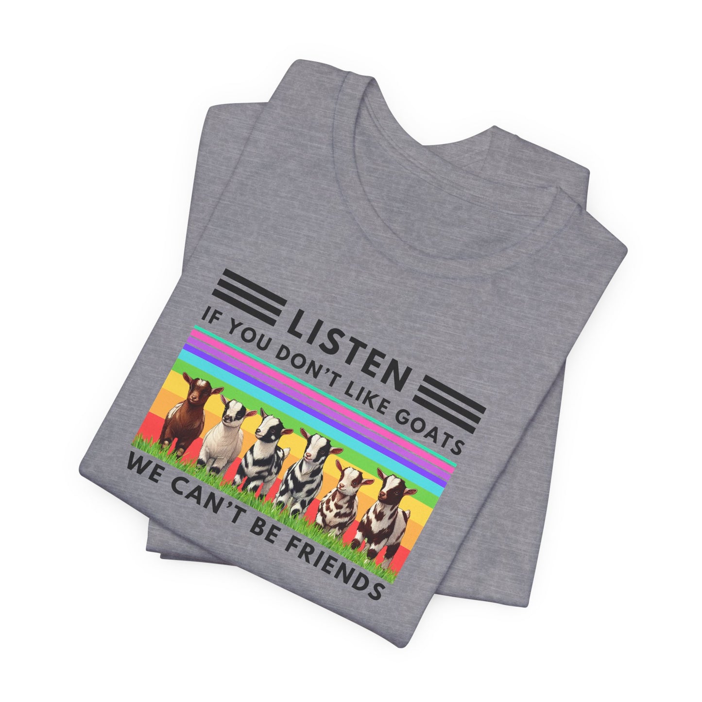 Unisex Jersey Tee - "Friends"