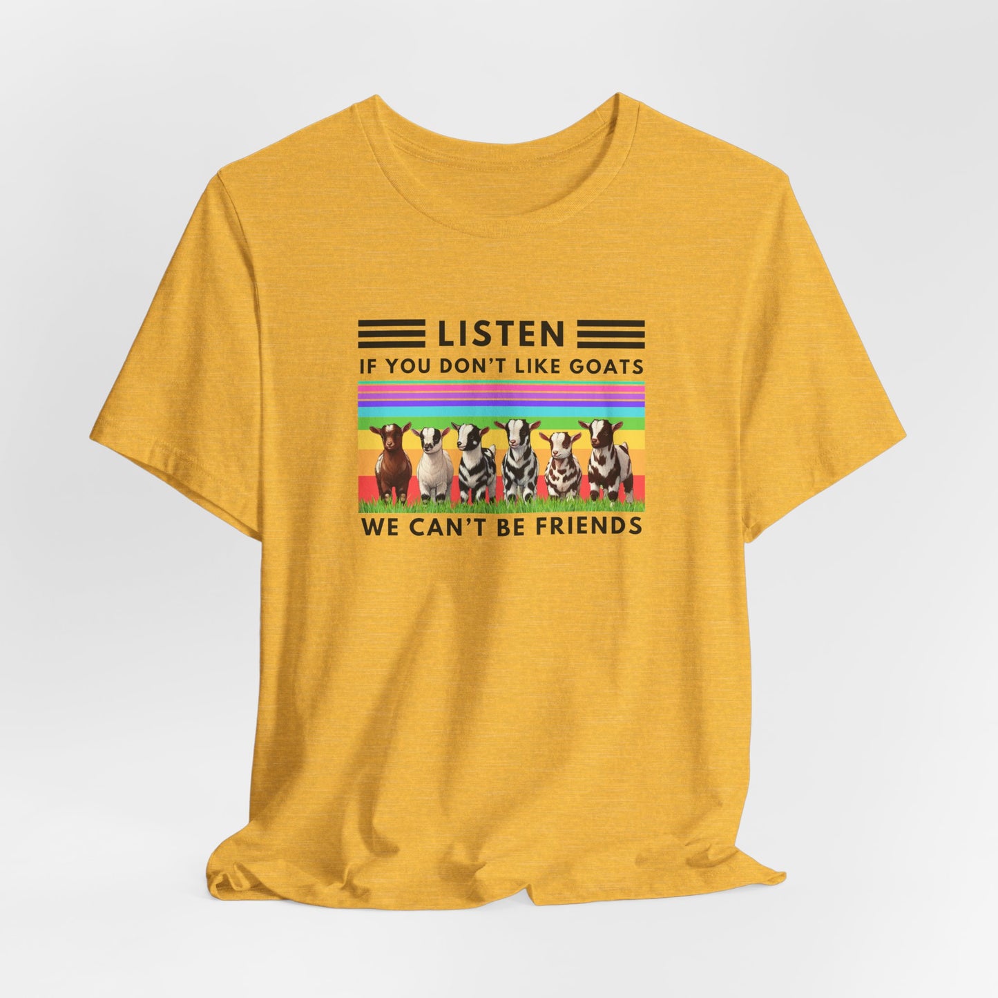 Unisex Jersey Tee - "Friends"