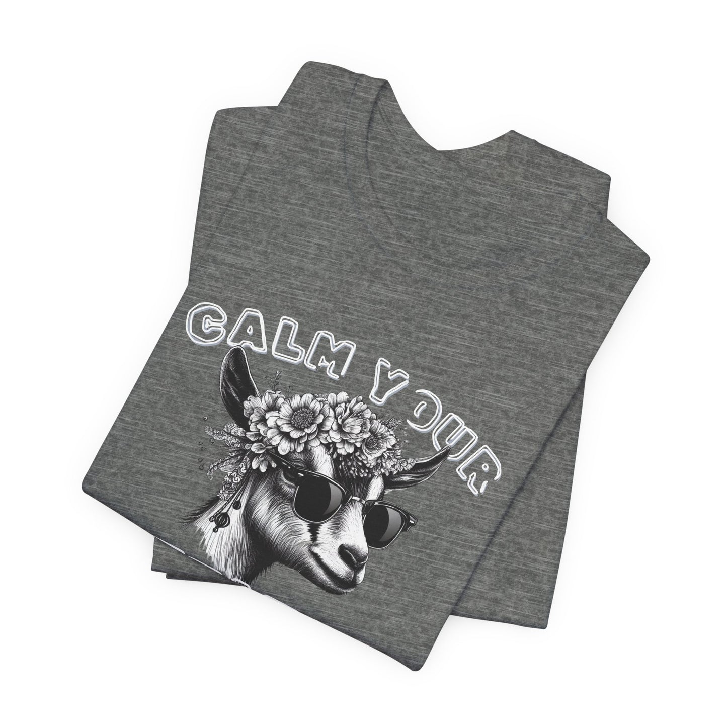 Unisex Jersey Tee - "Calm Your Teats"