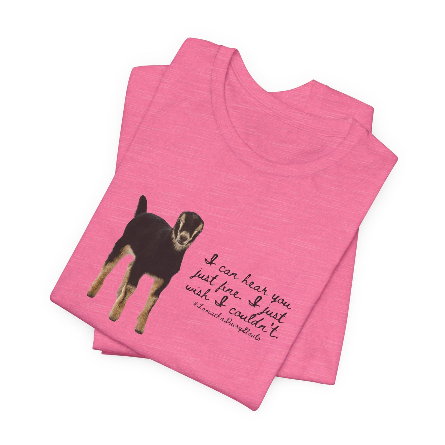 Unisex Jersey Tee - "Lamancha"