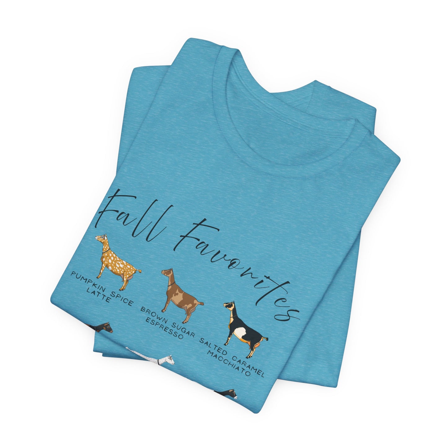 Unisex Jersey Tee - "Fall Favorites"