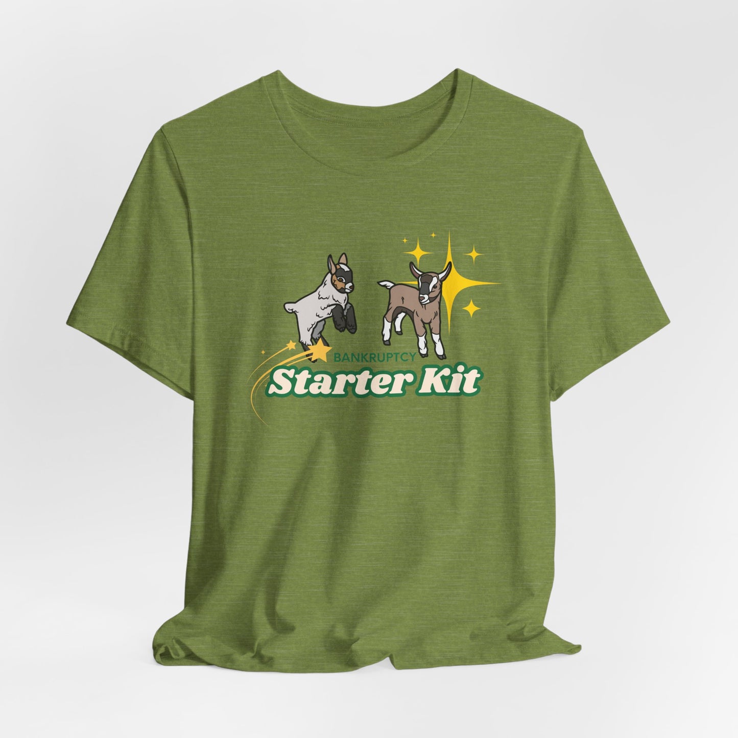 Unisex Jersey Tee - "Bankruptcy Starter Kit"