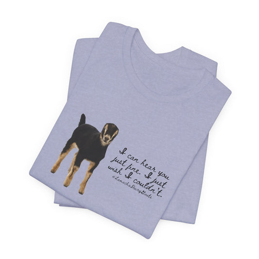 Unisex Jersey Tee - "Lamancha"