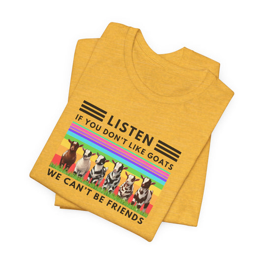 Unisex Jersey Tee - "Friends"