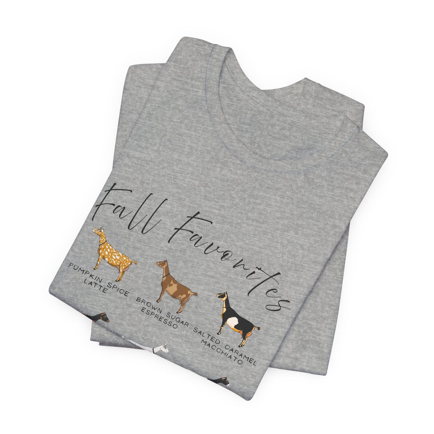 Unisex Jersey Tee - "Fall Favorites"