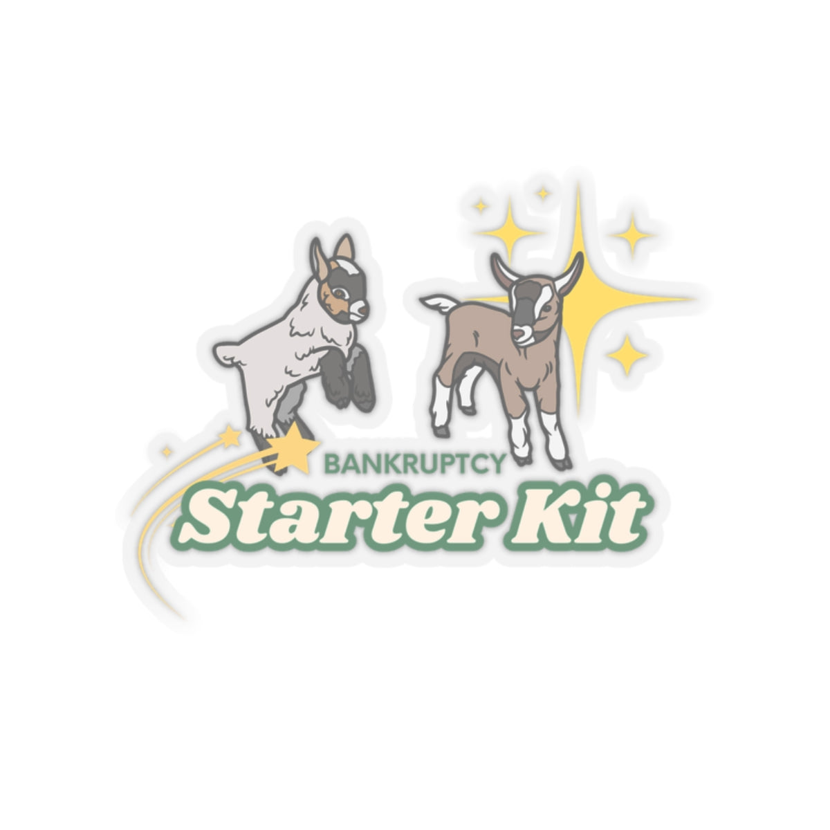 Bankruptcy Starter Kit - Stickers!