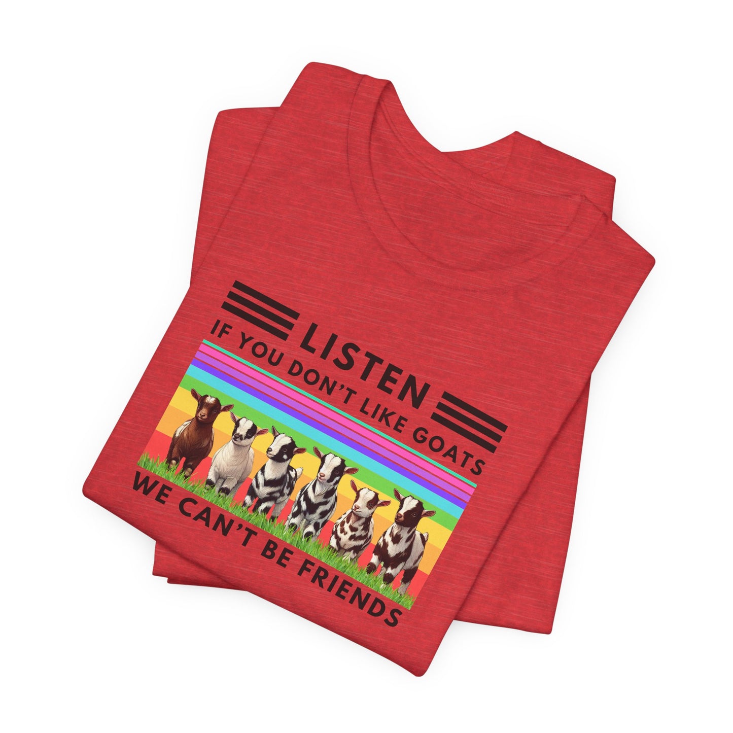 Unisex Jersey Tee - "Friends"
