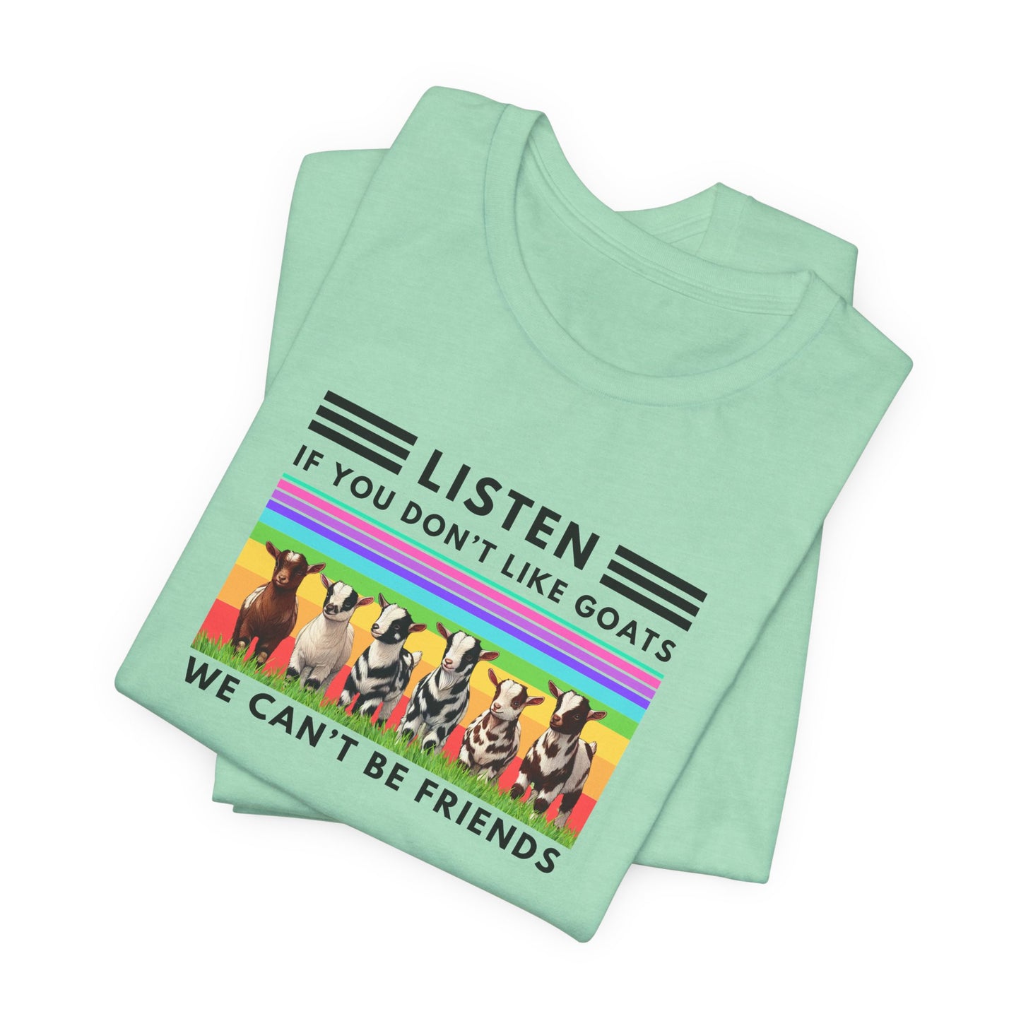 Unisex Jersey Tee - "Friends"