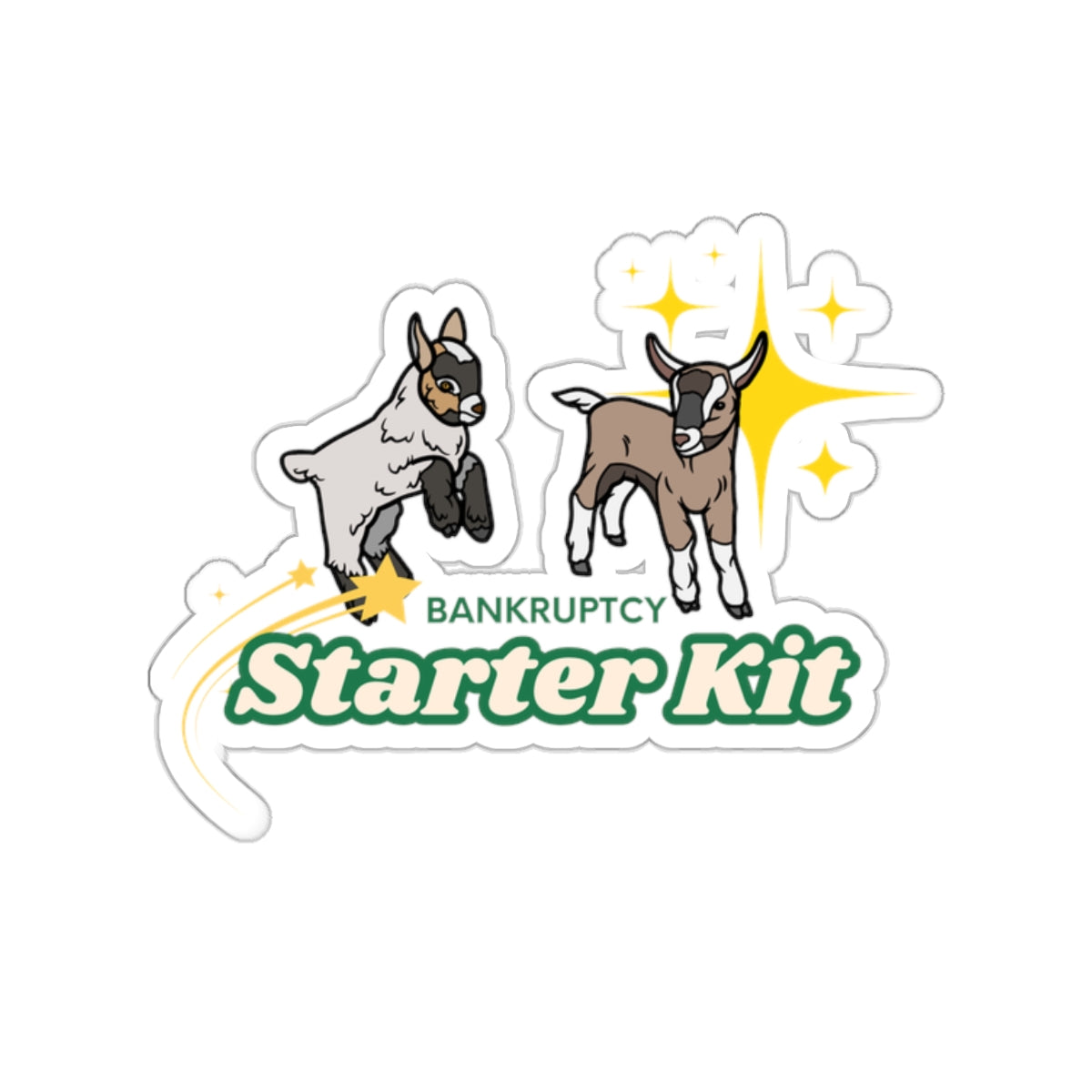 Bankruptcy Starter Kit - Stickers!