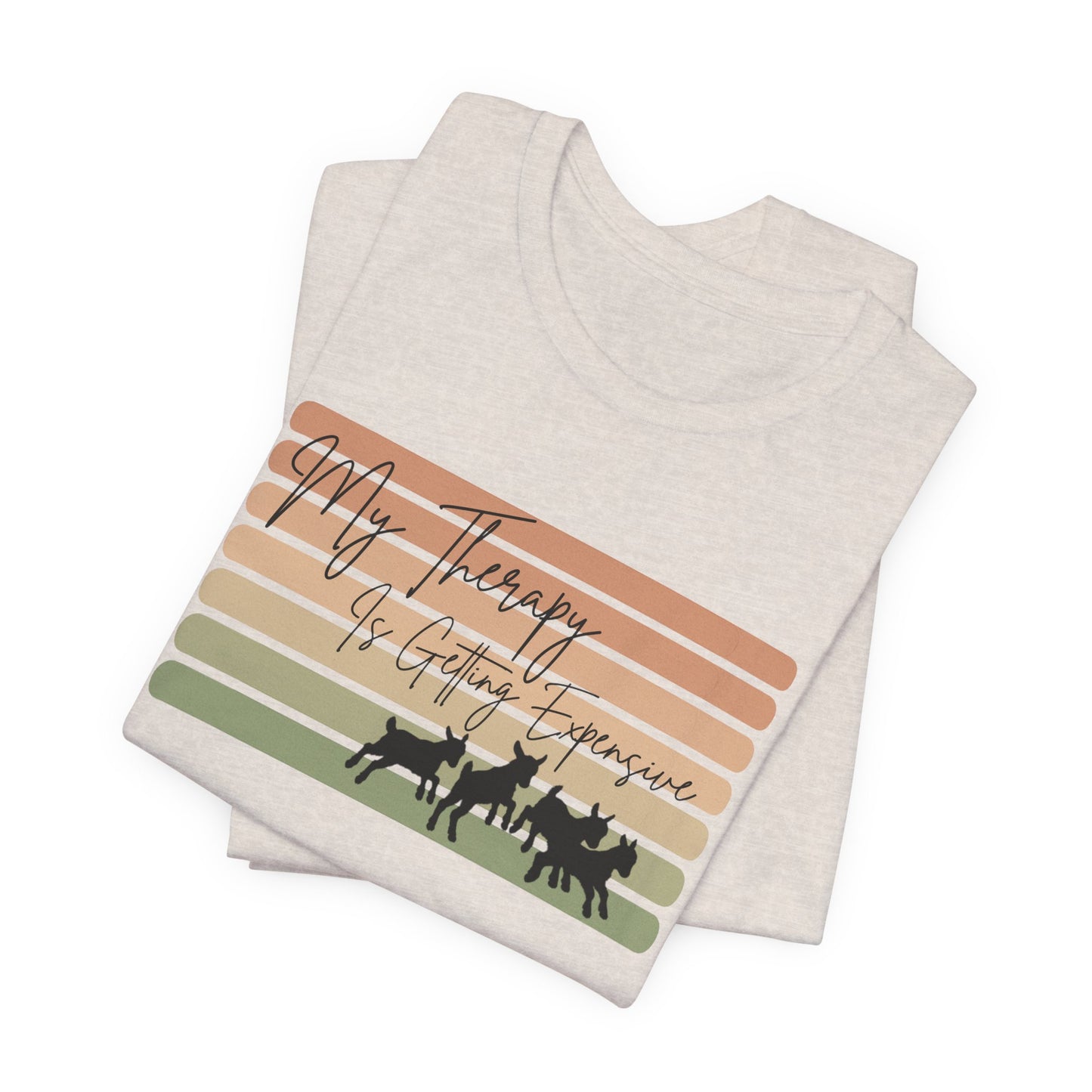 Unisex Jersey Tee - "Therapy"