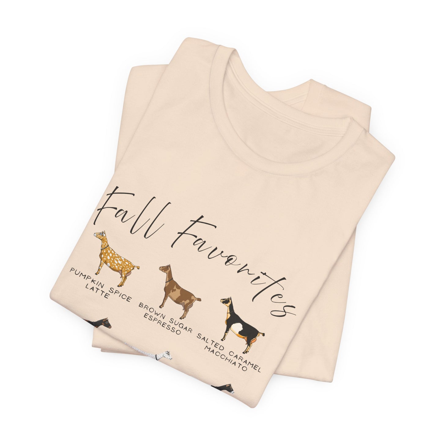 Unisex Jersey Tee - "Fall Favorites"