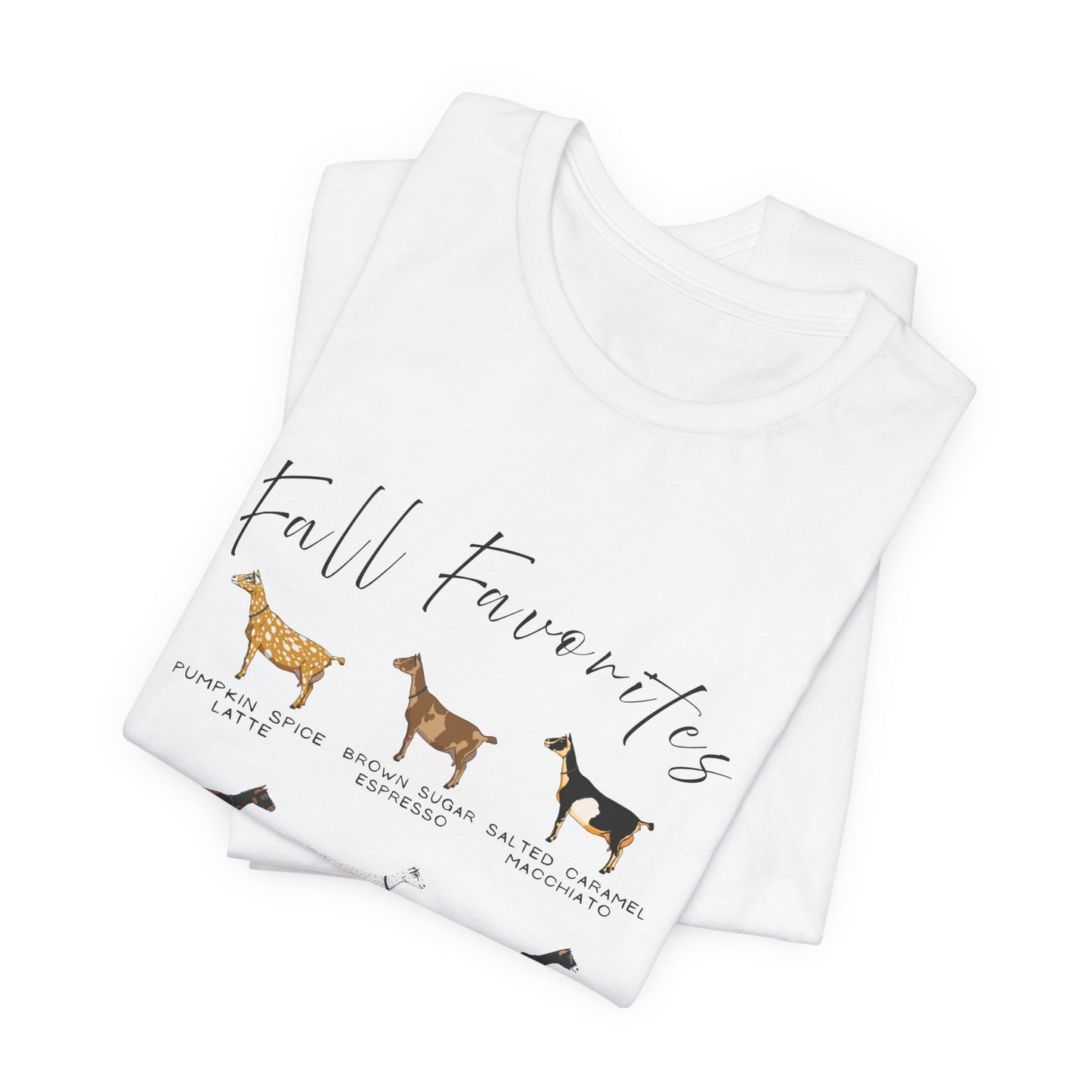 Unisex Jersey Tee - "Fall Favorites"
