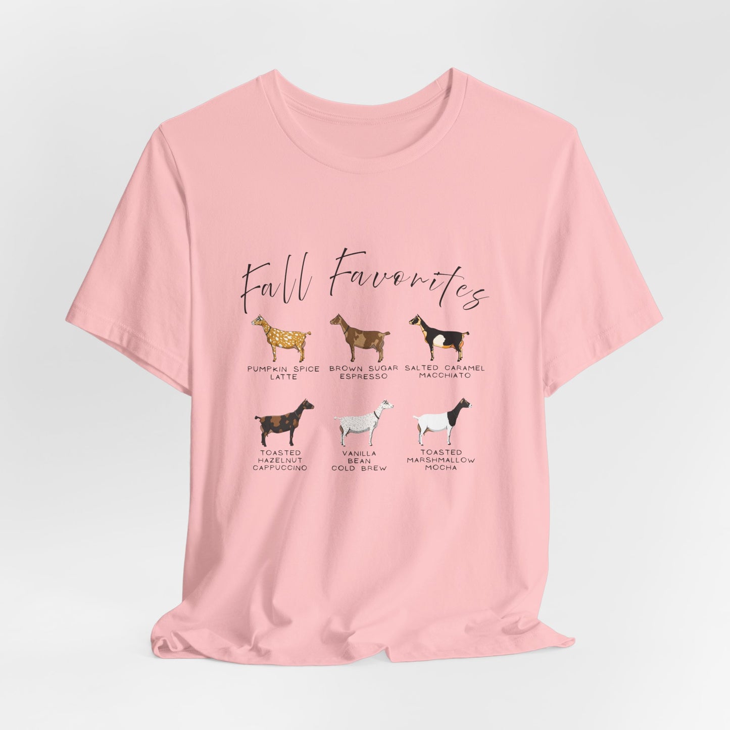 Unisex Jersey Tee - "Fall Favorites"