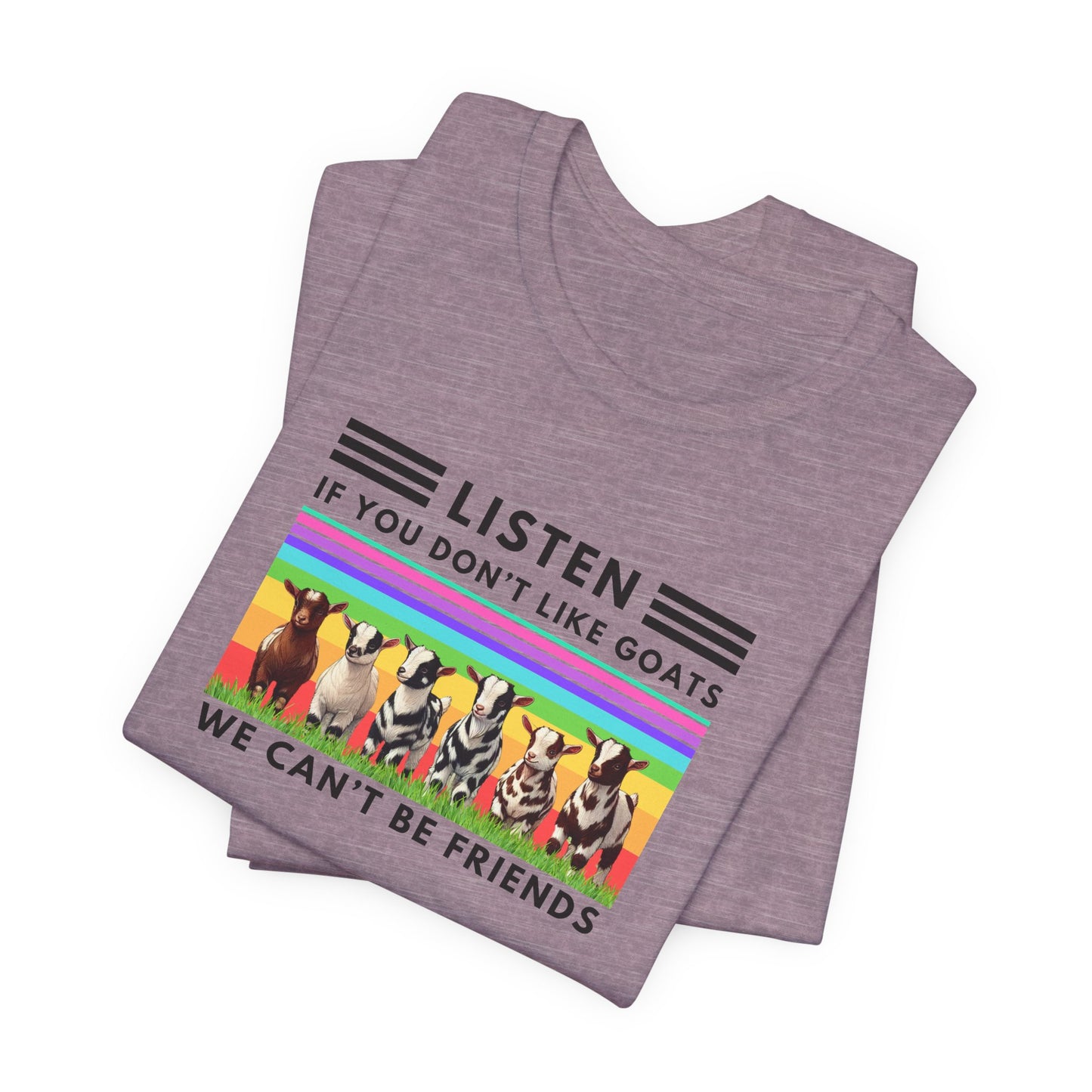 Unisex Jersey Tee - "Friends"