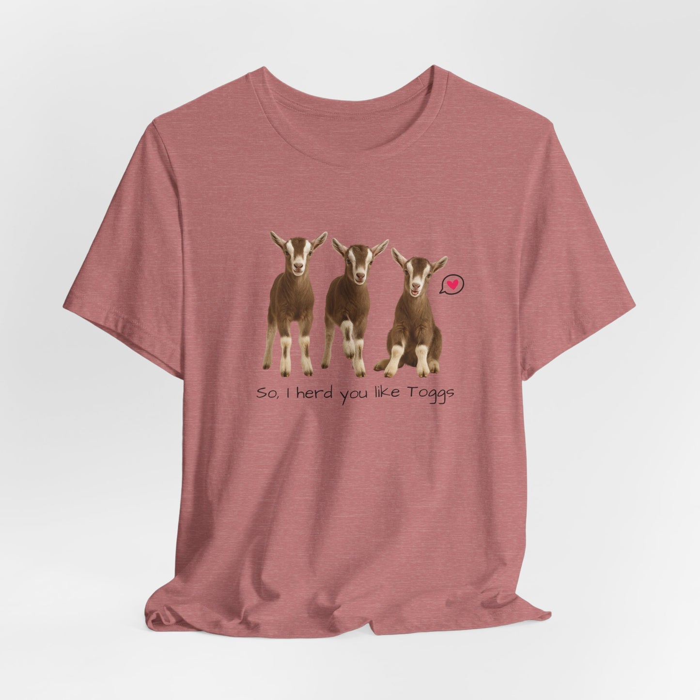 Unisex Jersey Tee - "Toggs"