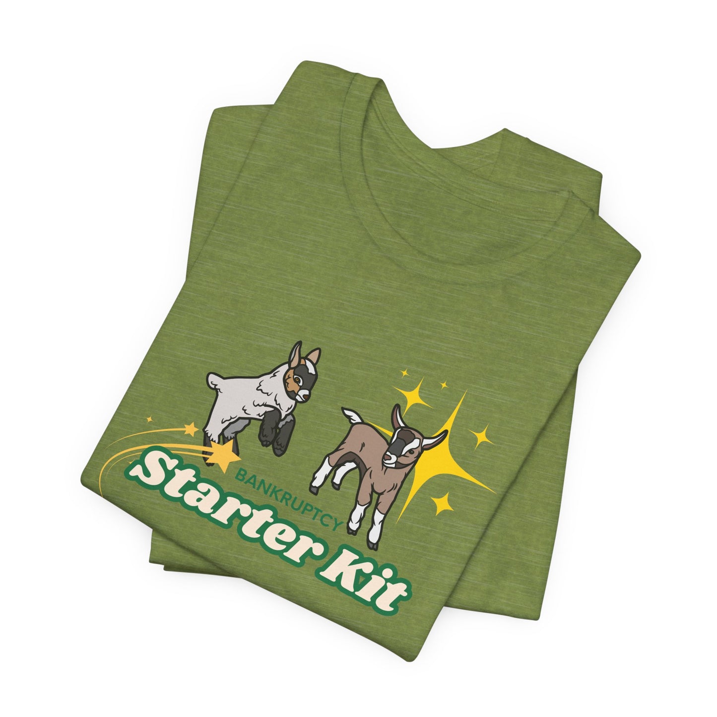 Unisex Jersey Tee - "Bankruptcy Starter Kit"