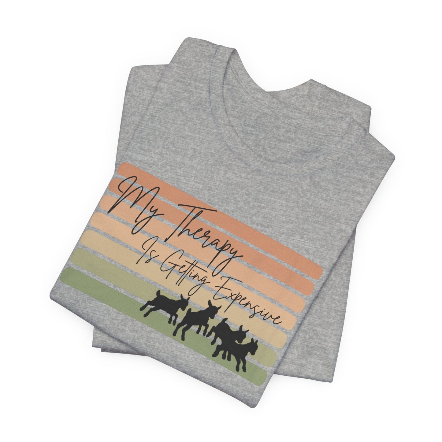 Unisex Jersey Tee - "Therapy"