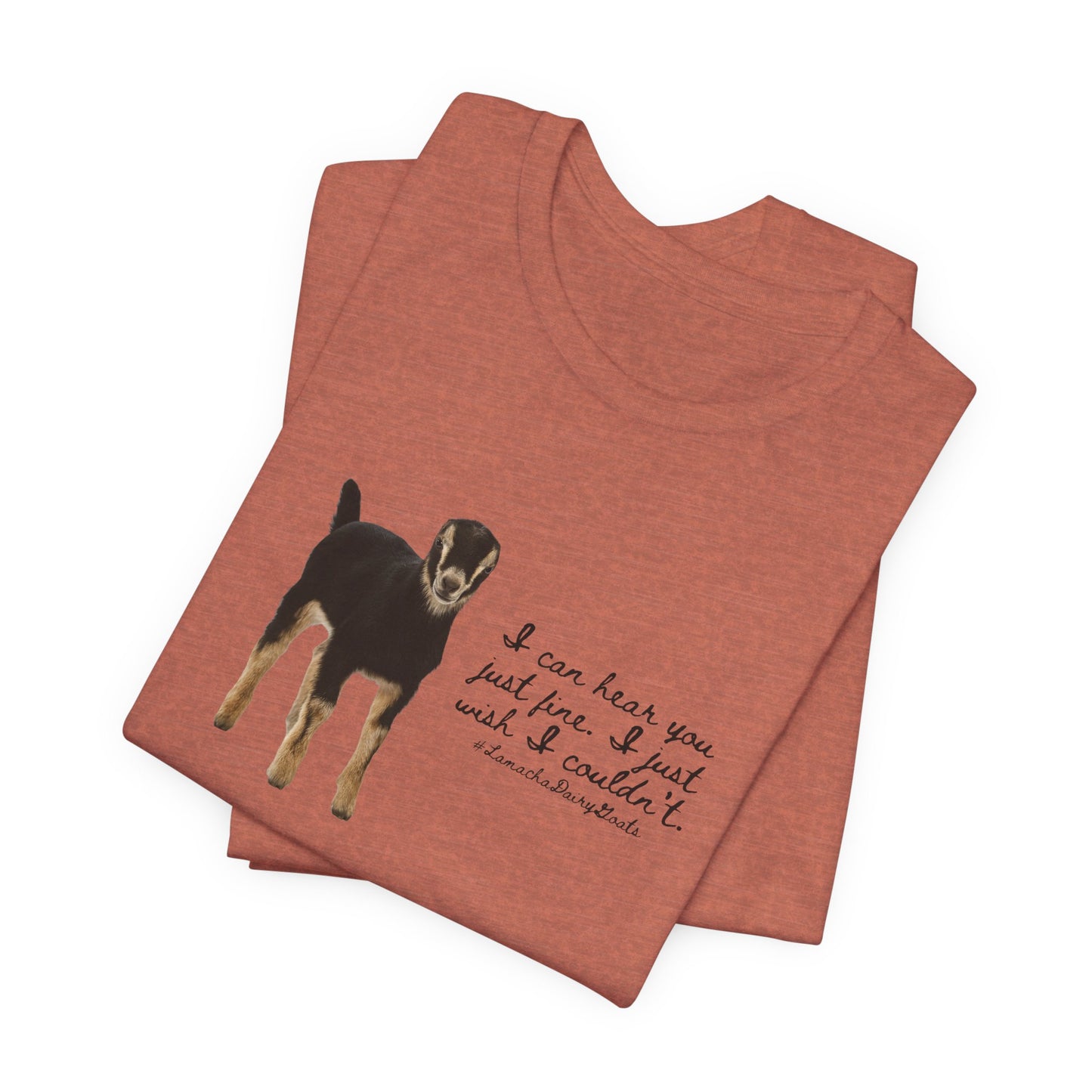 Unisex Jersey Tee - "Lamancha"