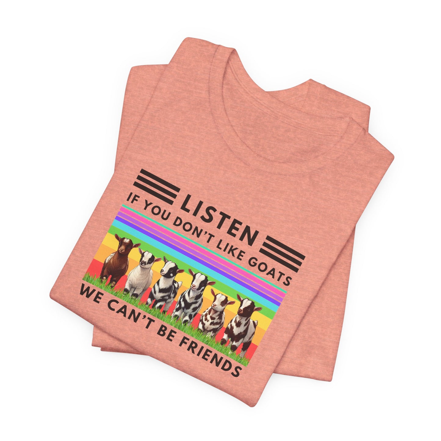 Unisex Jersey Tee - "Friends"