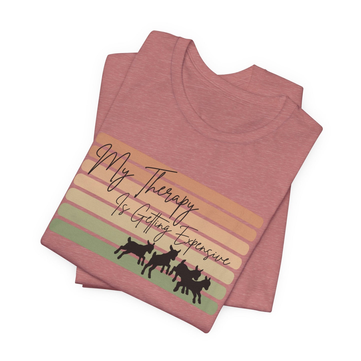 Unisex Jersey Tee - "Therapy"
