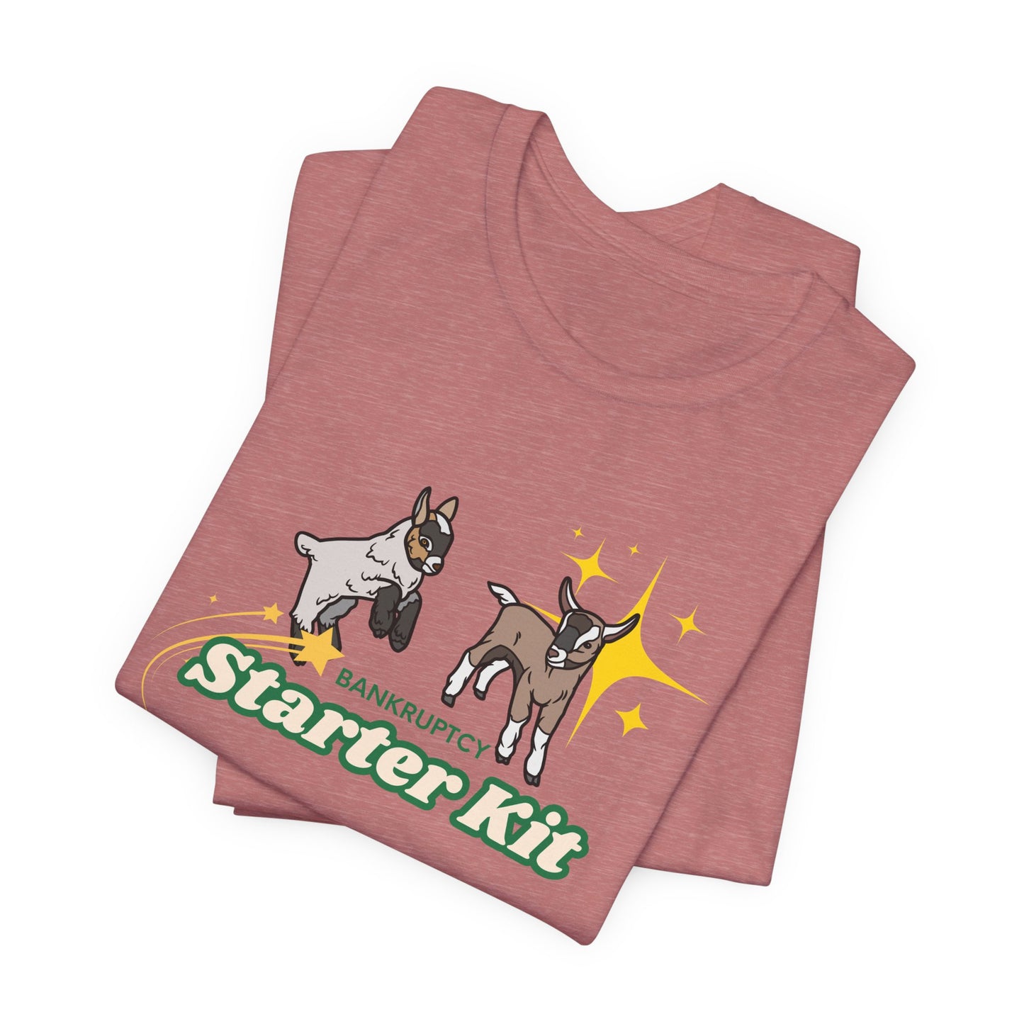 Unisex Jersey Tee - "Bankruptcy Starter Kit"