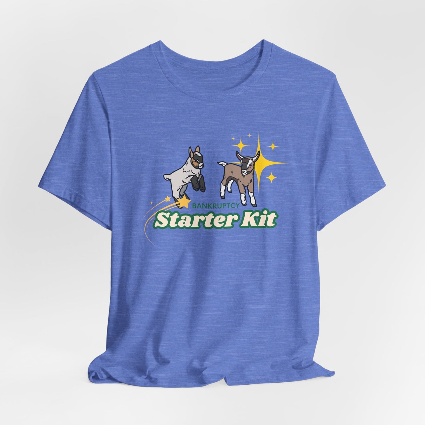 Unisex Jersey Tee - "Bankruptcy Starter Kit"