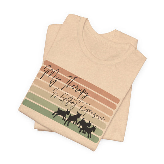 Unisex Jersey Tee - "Therapy"