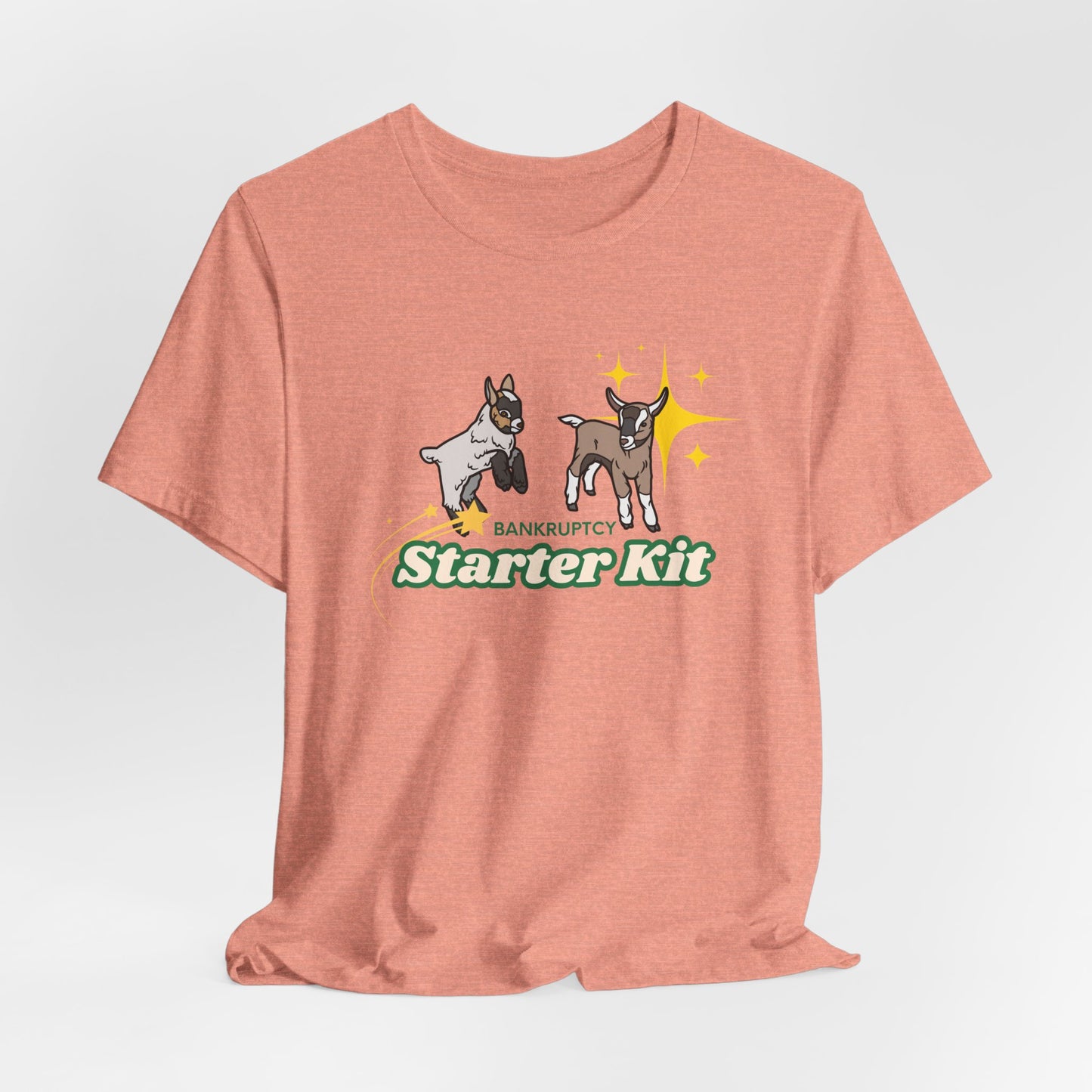 Unisex Jersey Tee - "Bankruptcy Starter Kit"