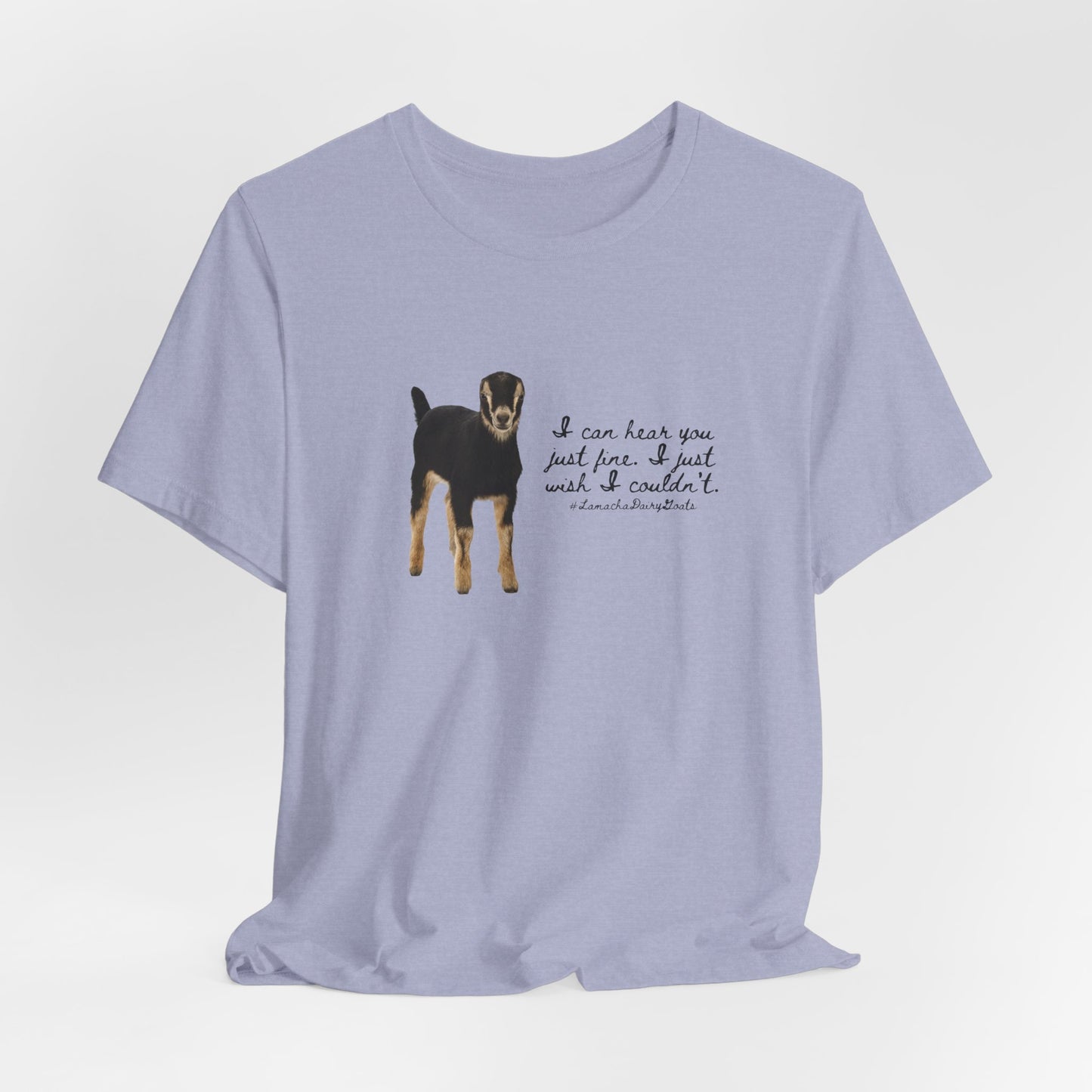 Unisex Jersey Tee - "Lamancha"
