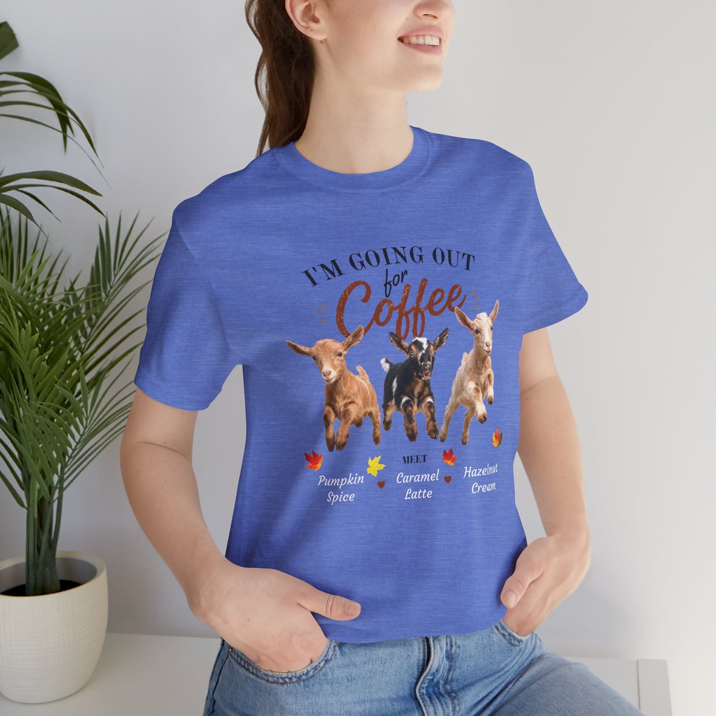 Unisex Jersey Short Sleeve Tee "Out for Coffee"