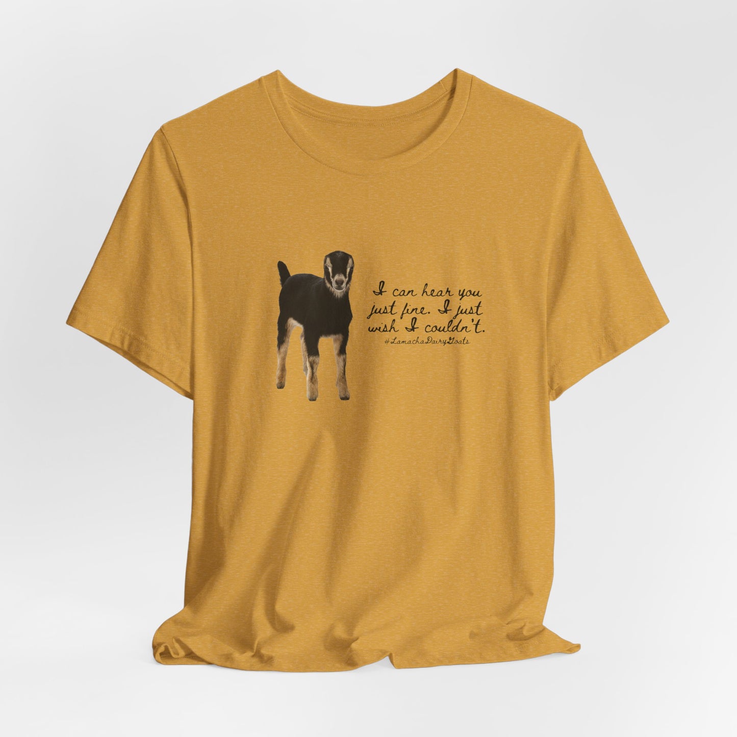 Unisex Jersey Tee - "Lamancha"