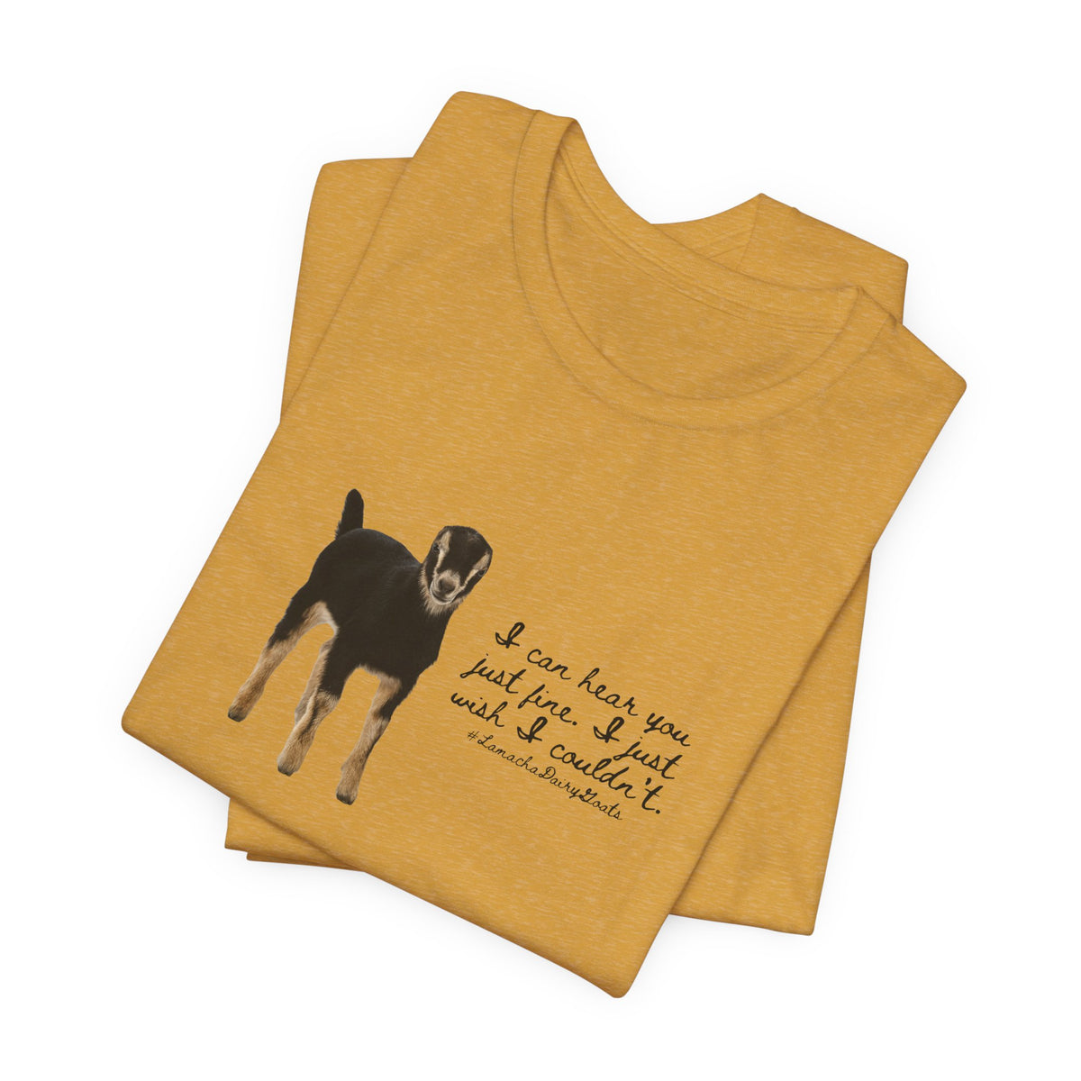 Unisex Jersey Tee - "Lamancha"