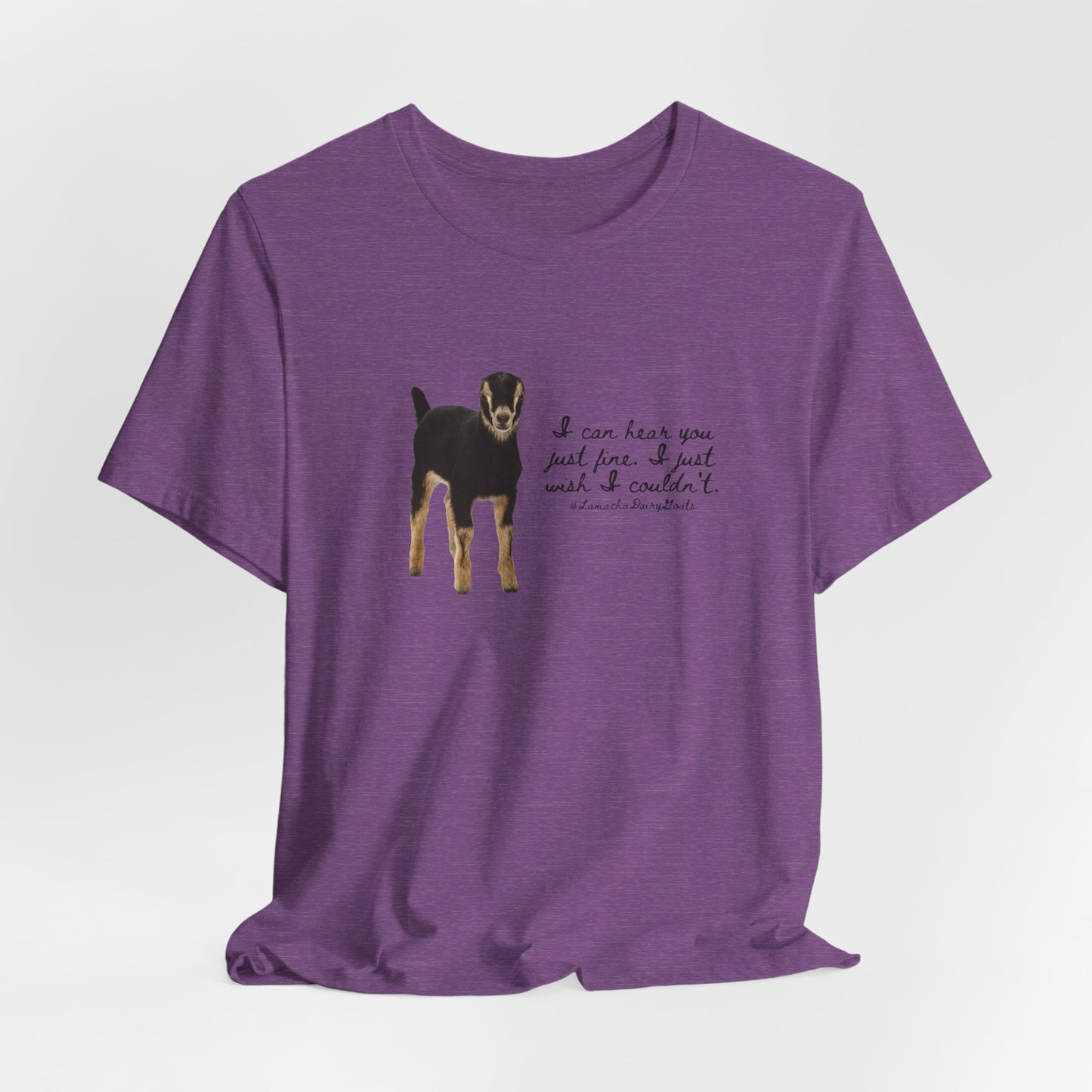 Unisex Jersey Tee - "Lamancha"