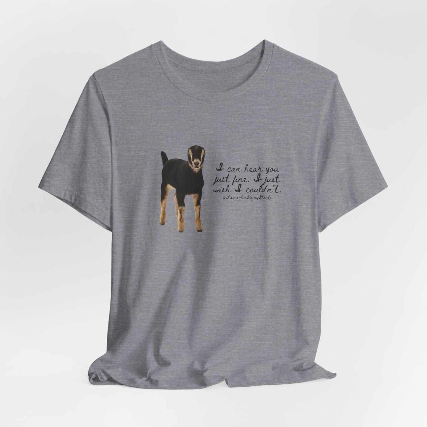Unisex Jersey Tee - "Lamancha"