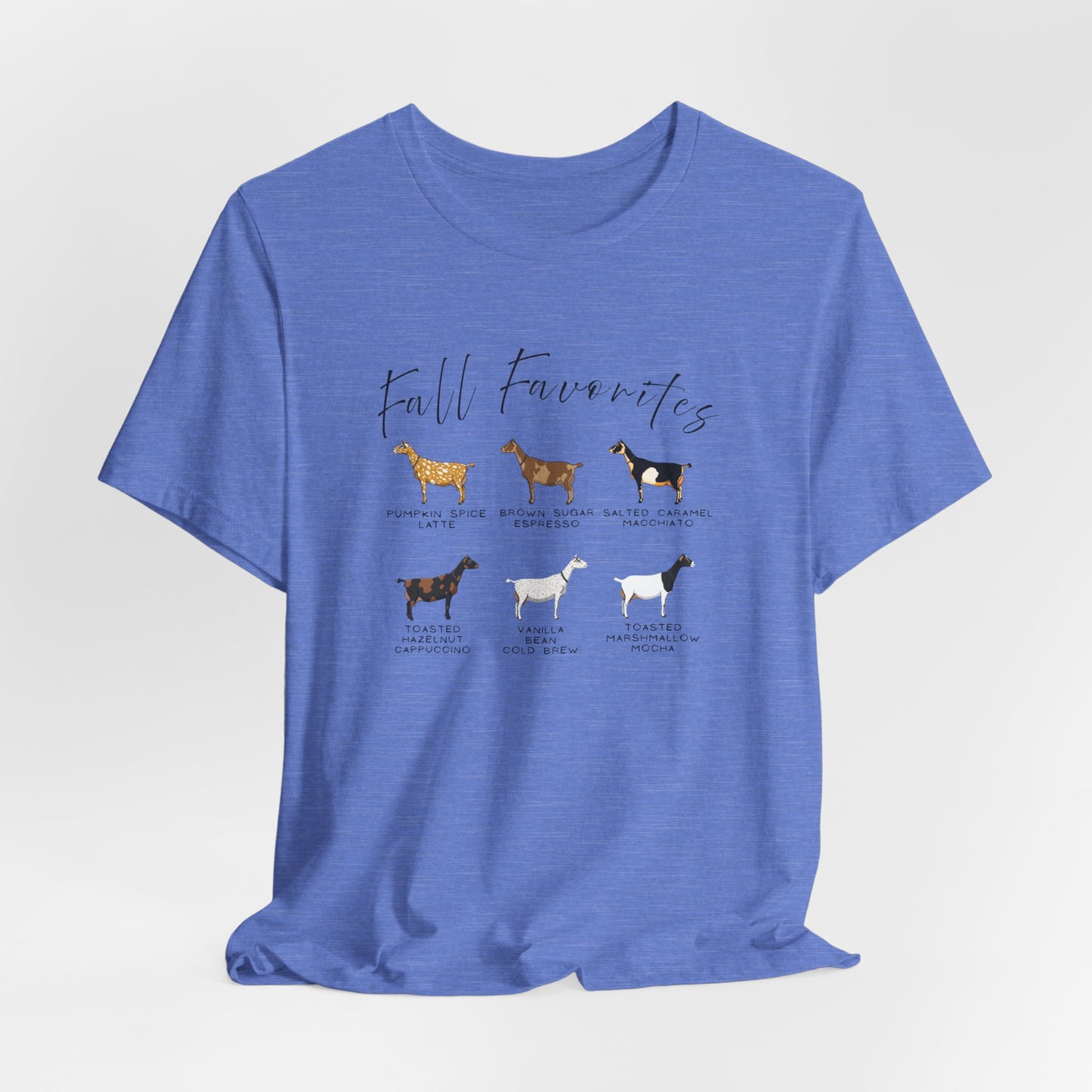 Unisex Jersey Short Sleeve Tee - "Fall Favorites'