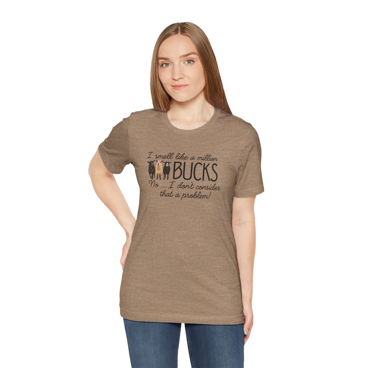 Unisex Jersey Short Sleeve Tee - "A million bucks"