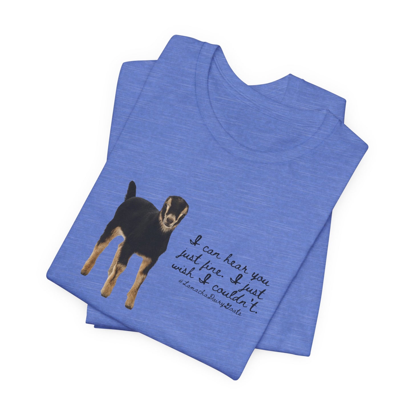 Unisex Jersey Tee - "Lamancha"