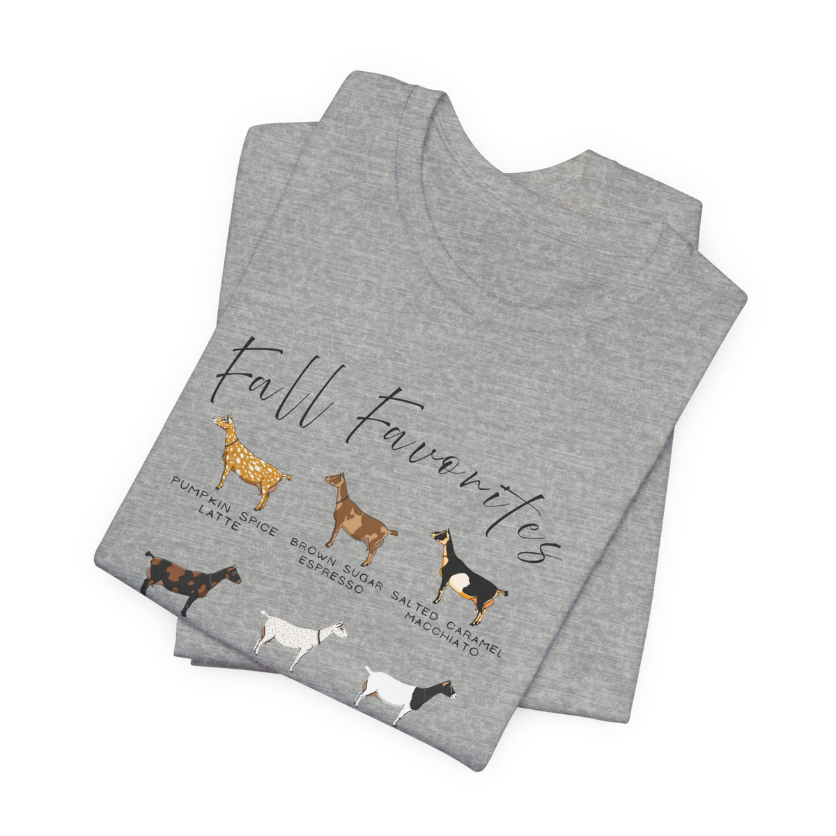 Unisex Jersey Short Sleeve Tee - "Fall Favorites'
