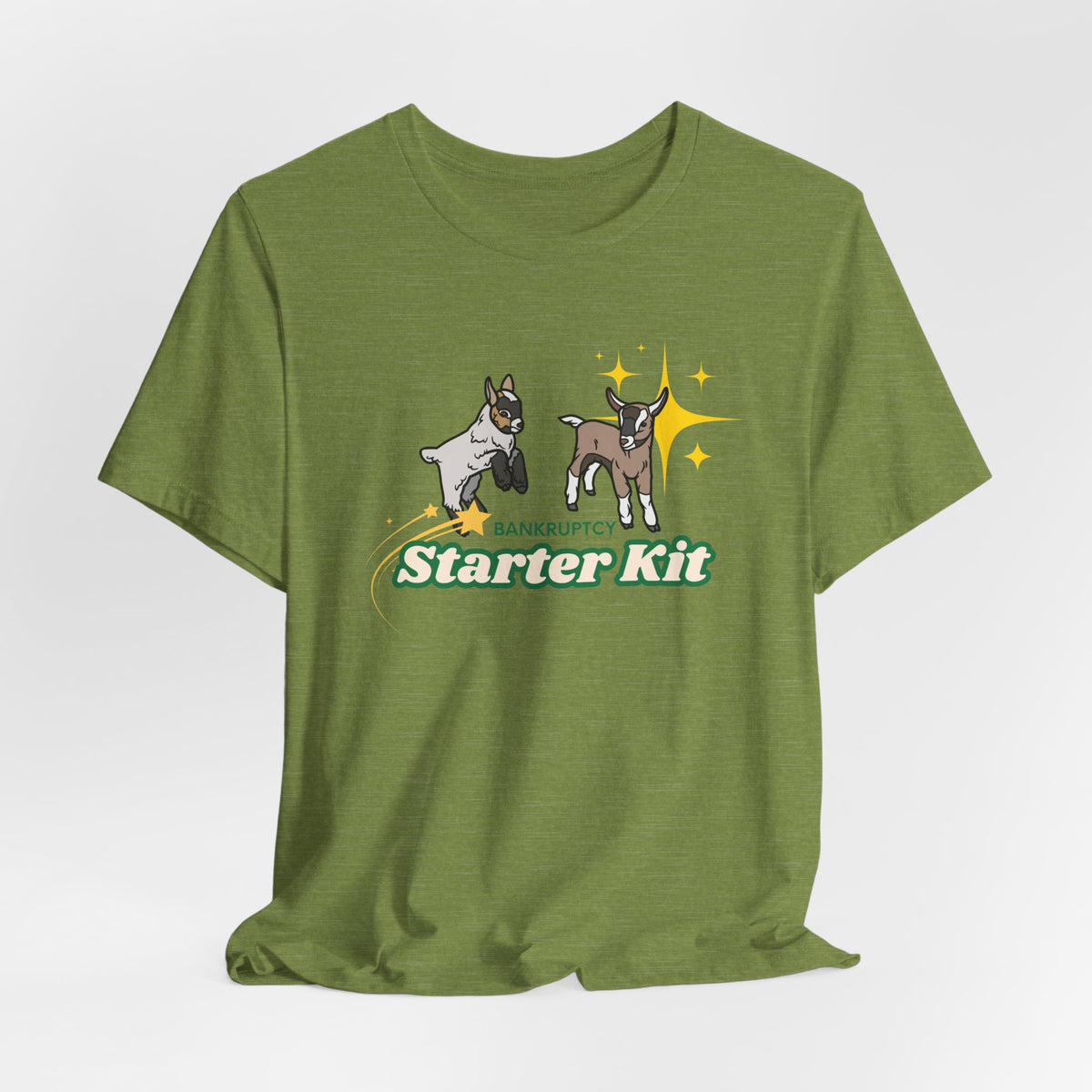 Unisex Jersey Tee - "Bankruptcy Starter Kit"