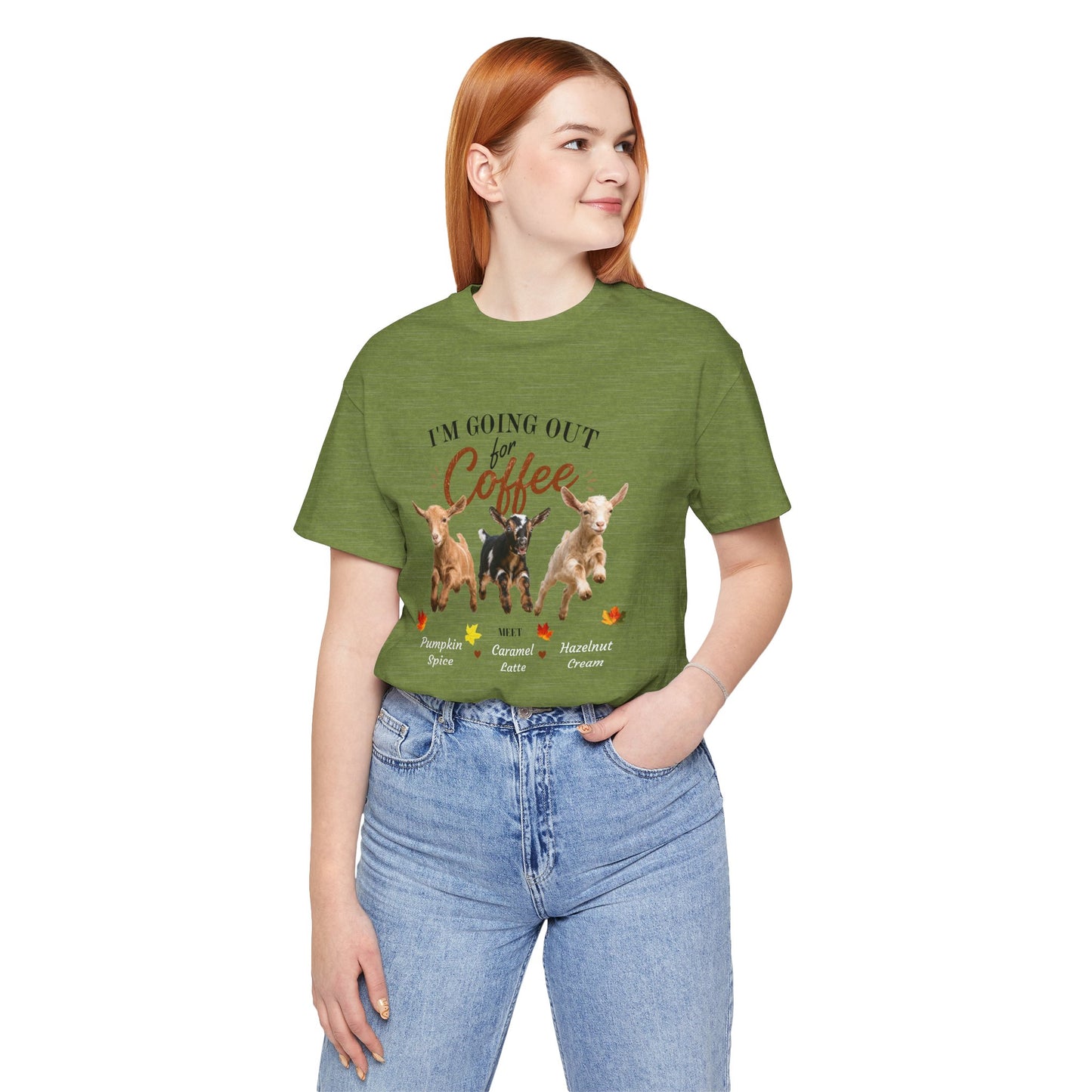Unisex Jersey Short Sleeve Tee "Out for Coffee"