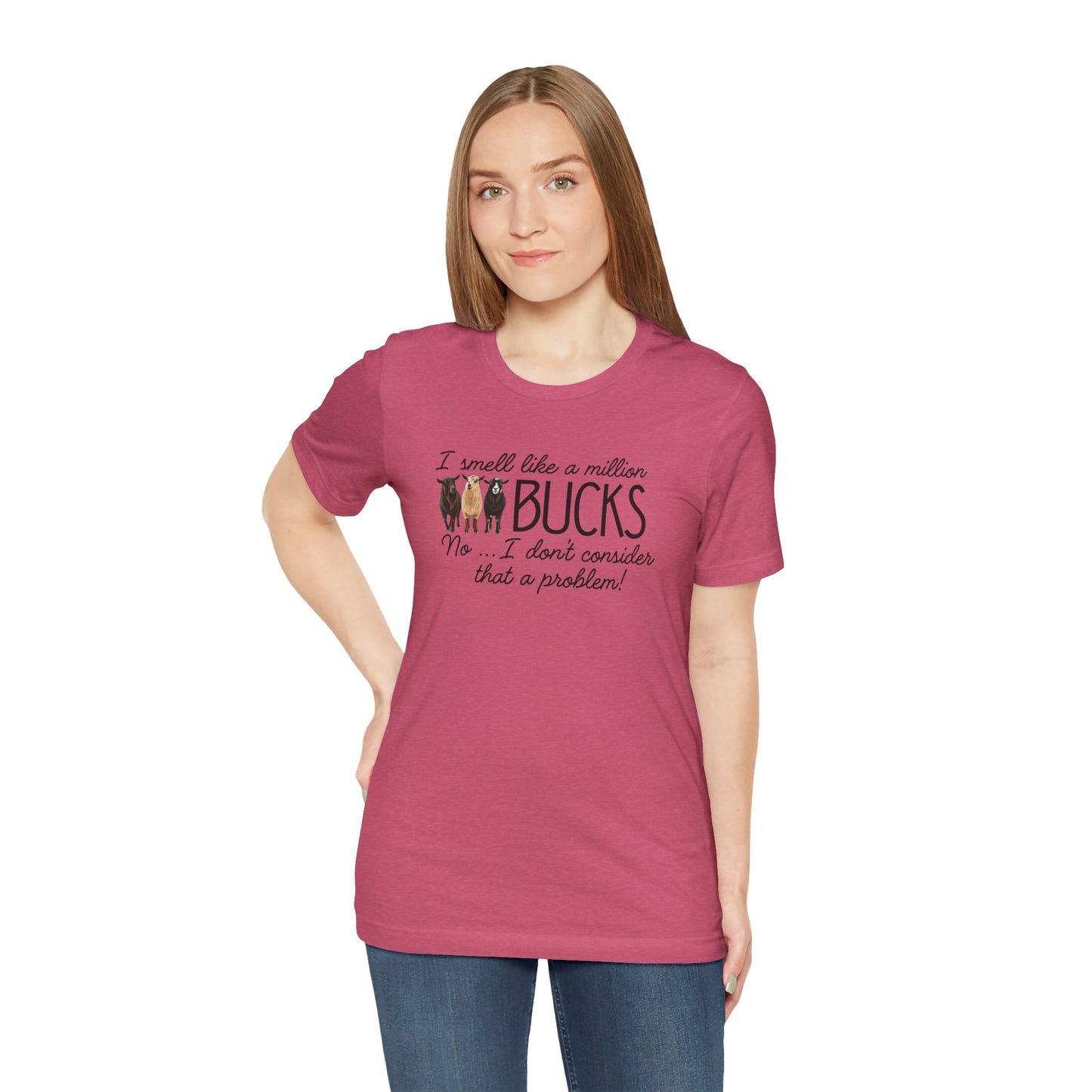 Unisex Jersey Short Sleeve Tee - "A million bucks"