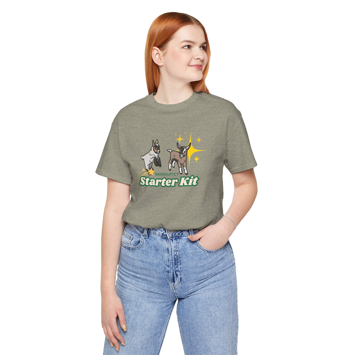Unisex Jersey Tee - "Bankruptcy Starter Kit"