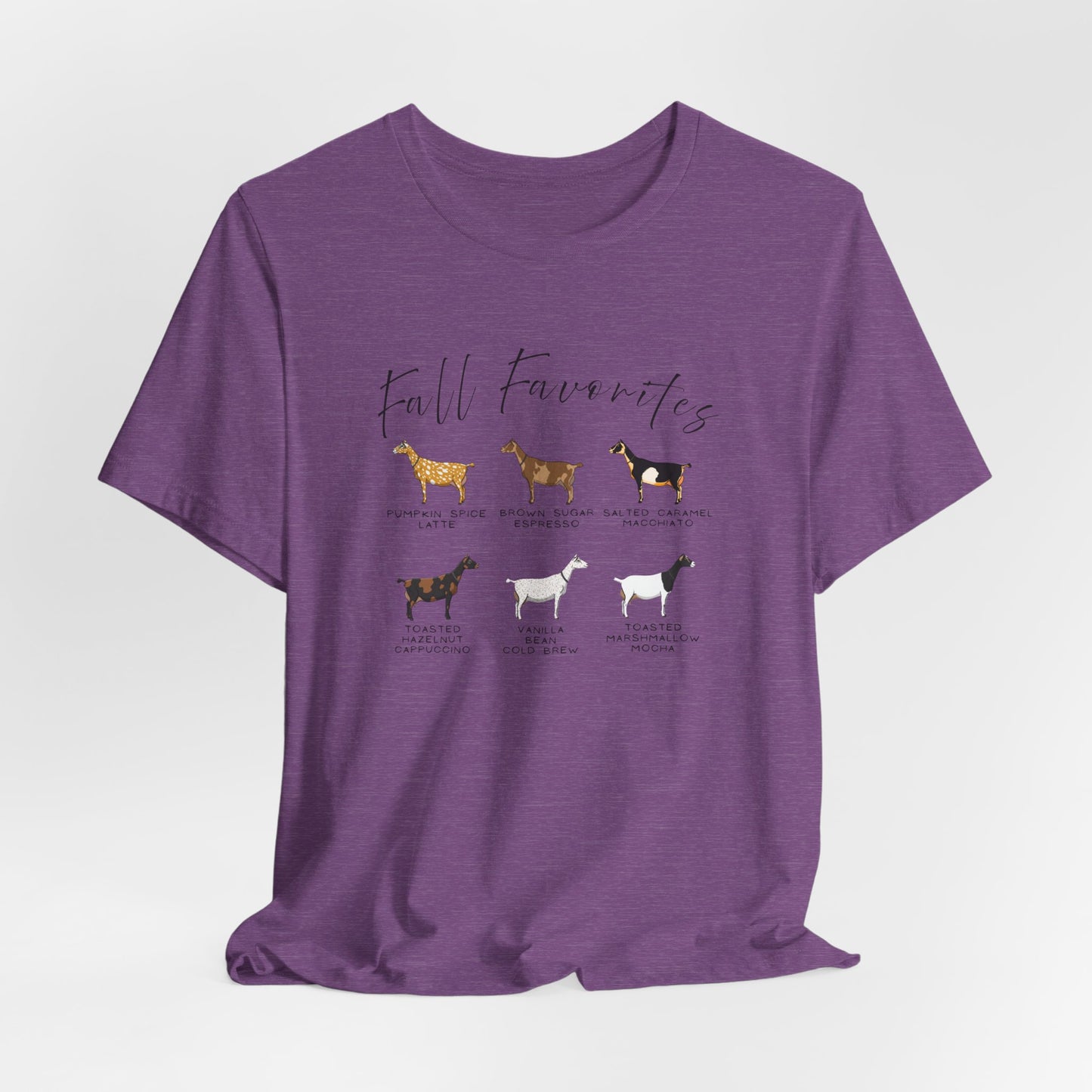 Unisex Jersey Short Sleeve Tee - "Fall Favorites'