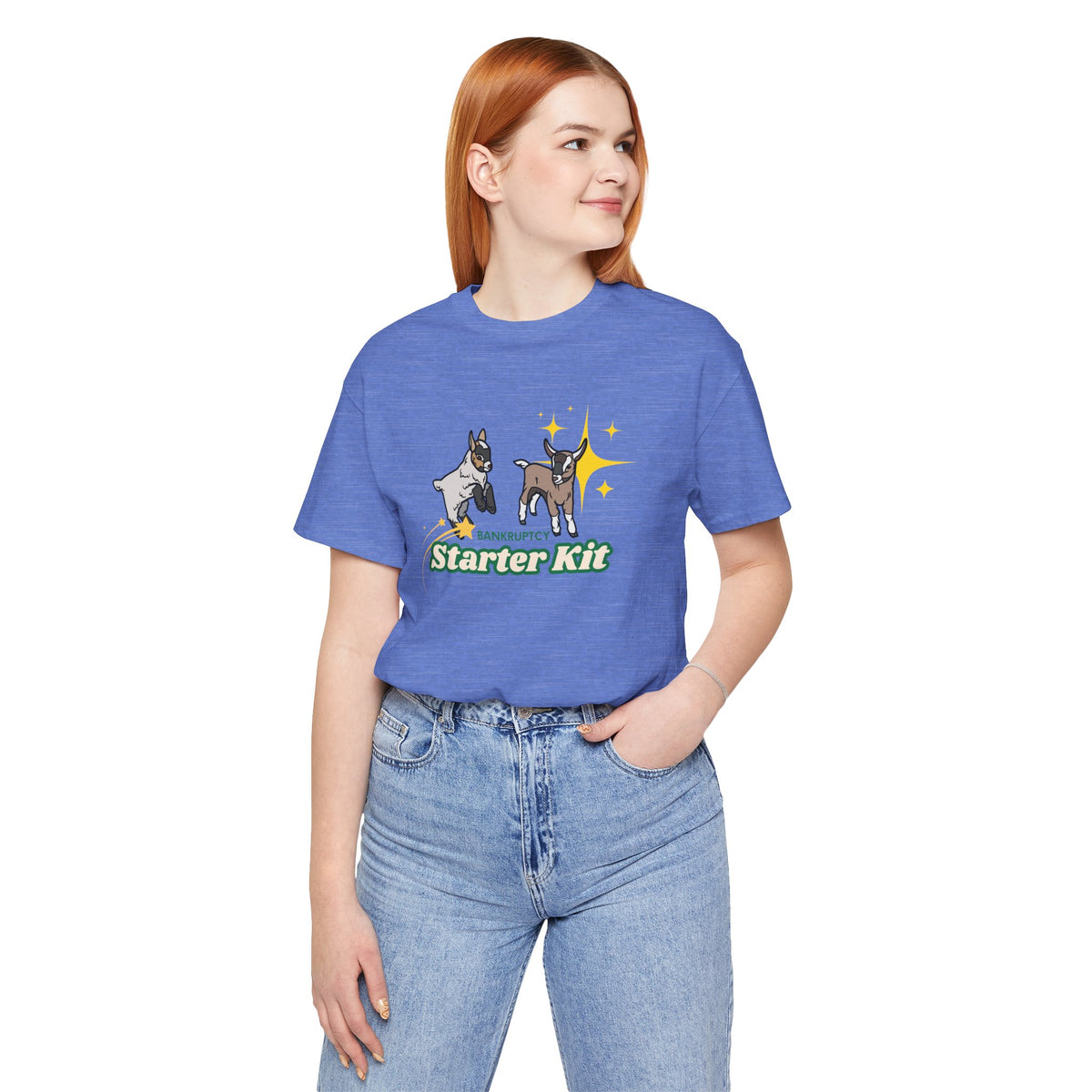 Unisex Jersey Tee - "Bankruptcy Starter Kit"
