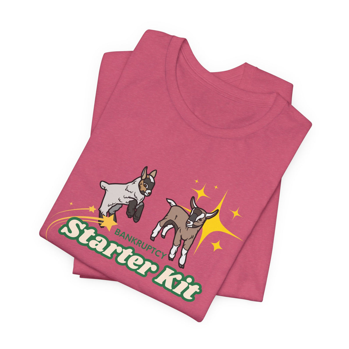 Unisex Jersey Tee - "Bankruptcy Starter Kit"