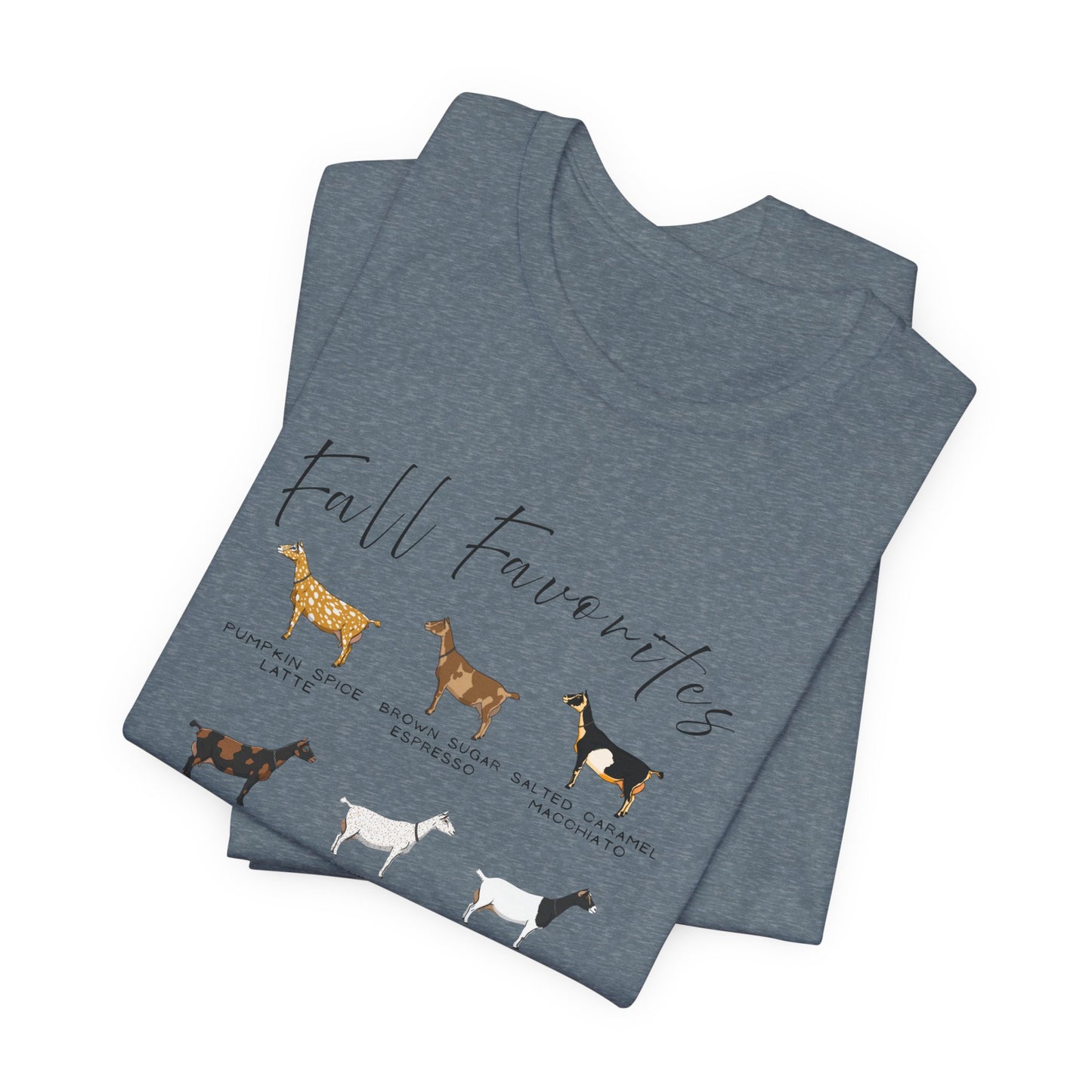 Unisex Jersey Short Sleeve Tee - "Fall Favorites'