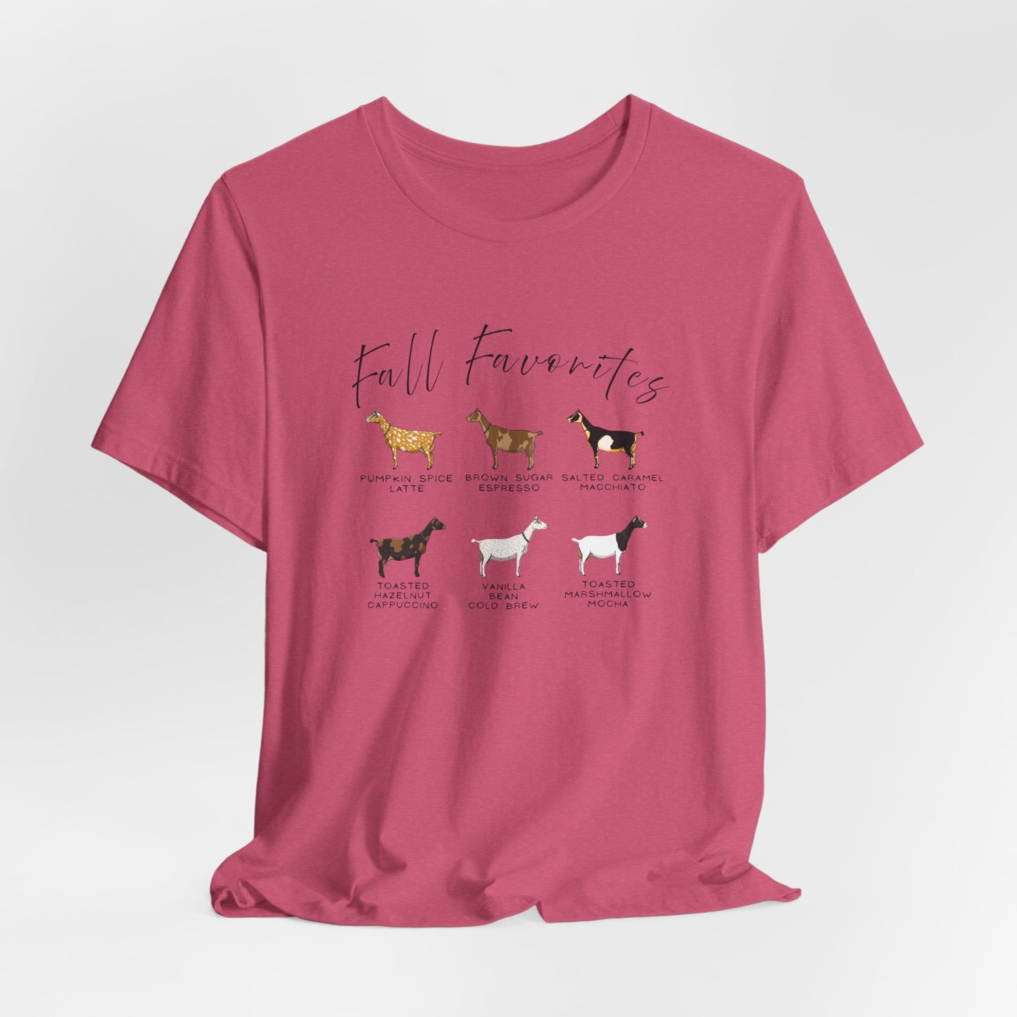 Unisex Jersey Short Sleeve Tee - "Fall Favorites'