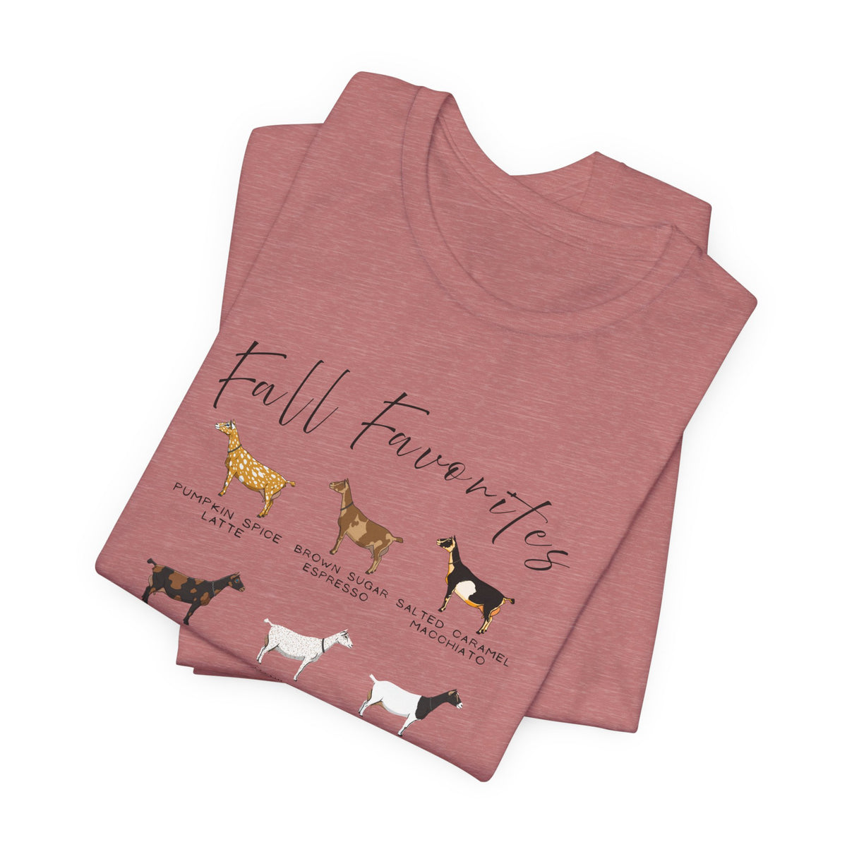 Unisex Jersey Short Sleeve Tee - "Fall Favorites'