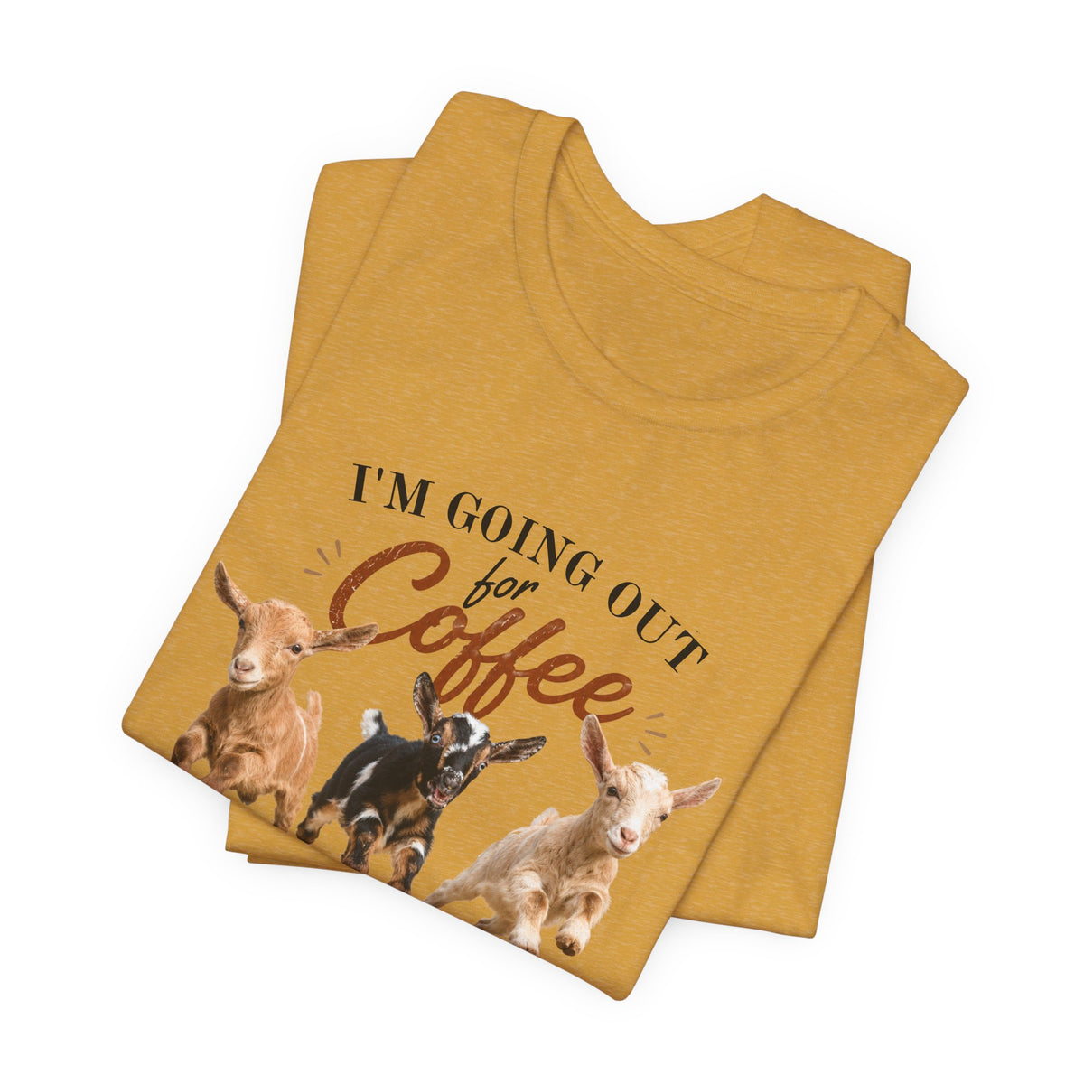 Unisex Jersey Short Sleeve Tee "Out for Coffee"